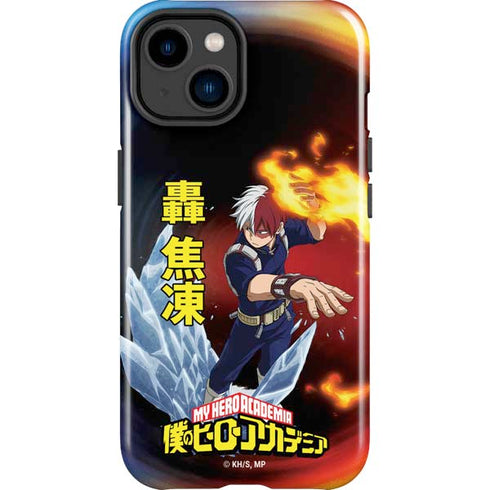 My Hero Academia Shoto Todoroki Season 4 iPhone 15 Impact Case